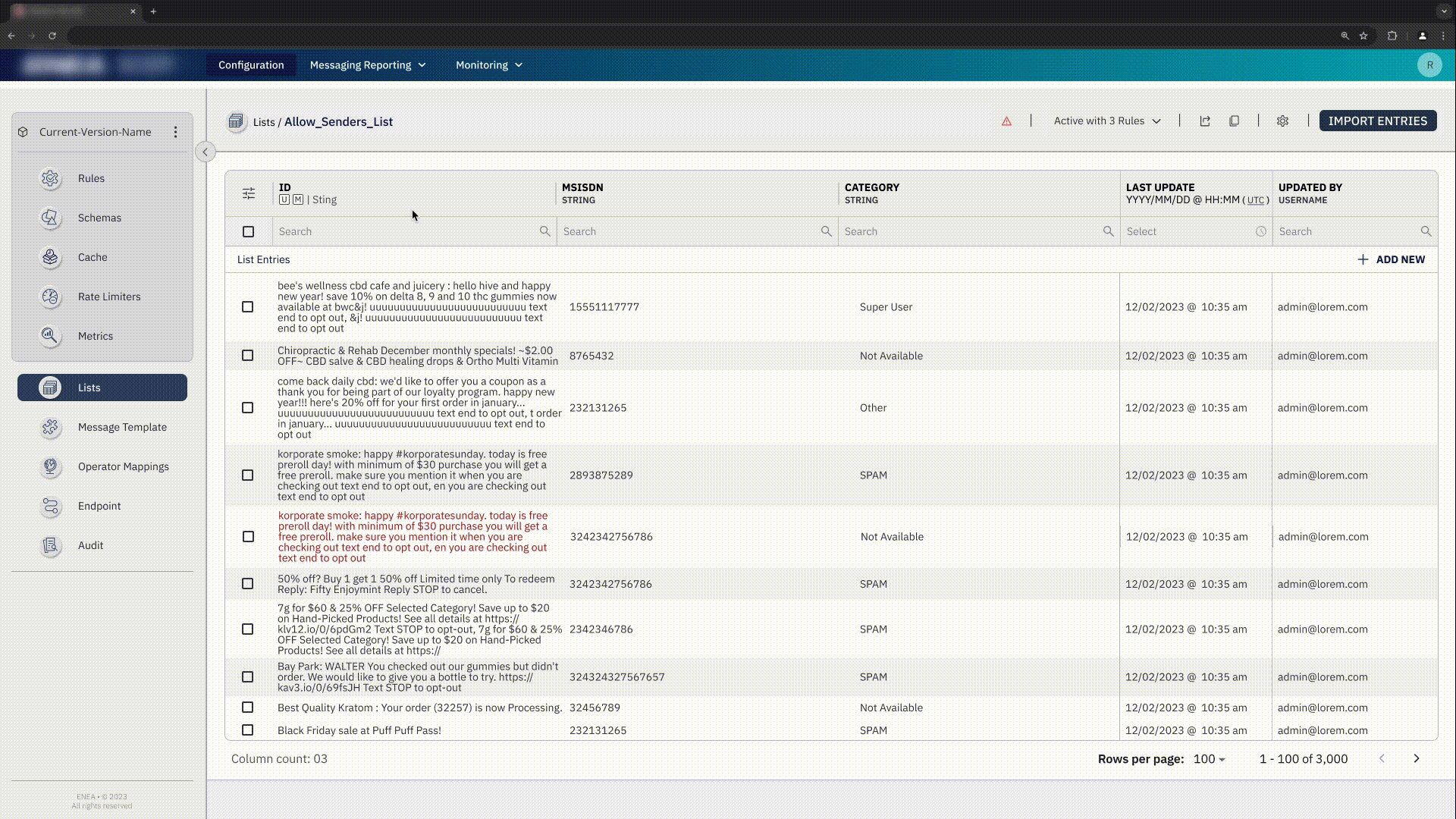 Prototype of List Interation