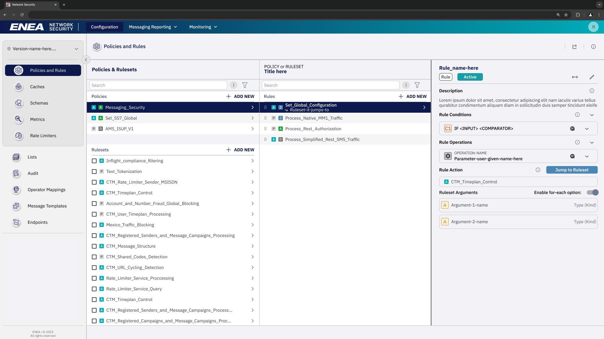New navigation method using columns in the new UI